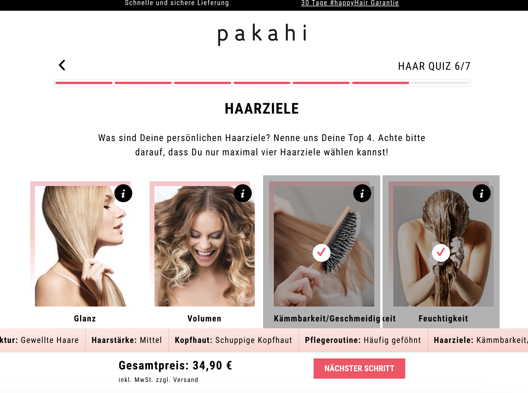 pakahi Shampoo Konfigurator